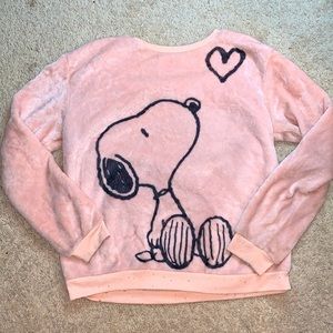 pink Charlie Brown sweater